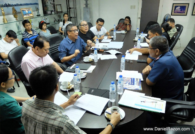 Songs for Heroes 2 organizers meet to plan the concert program at UNTV Broadcast Center on May 15, 2015. (Photo courtesy of Photoville International)