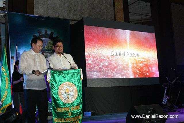 The Philippine Academy of Medical Specialists names Daniel Razon an EPIC awardee for his pioneering and exemplary works on healthcare. (Photoville International | Rey Calinawan Vercide)
