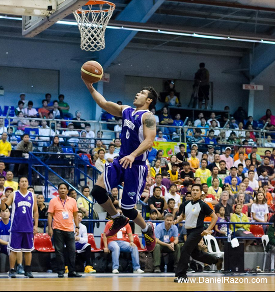 The Judiciary Magis again showed their dominance, this time by their running game anchored on John Hall. They defeated the LGU Vanguards, 94-78 in UNTV Cup’s triple header last February 23. (Charlie Miñon / Photoville International)