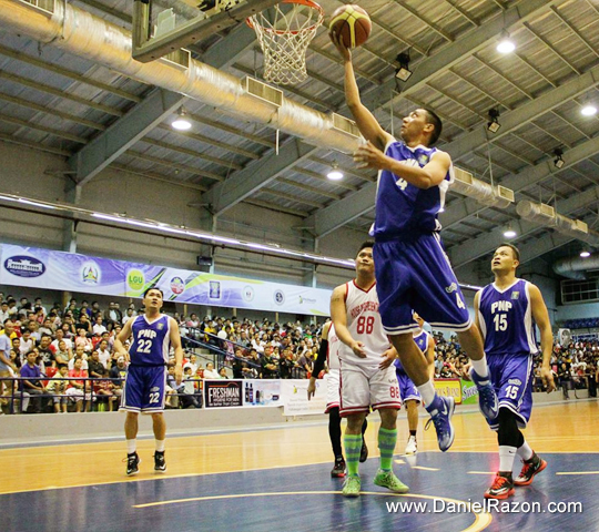 UNTV Cup Season 1 MVP Olan Omiping will again carry the load for PNP as they battle with the Senate Defenders in Sunday’s main game scheduled at 5:00 p.m. at the Ynares Sports Arena in Pasig City. (Prince Maverick Medina Marquez | Photoville International)