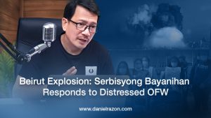 Beirut Explosion: Serbisyong Bayanihan Responds to a Distressed OFW
